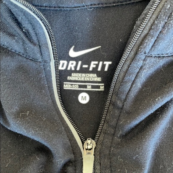 NIKE dri-fit black quarter zip - M - Picture 3 of 8